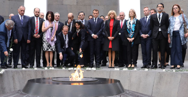 Макрон. «Франция с 1915 года называет геноцид тем, чем он является»