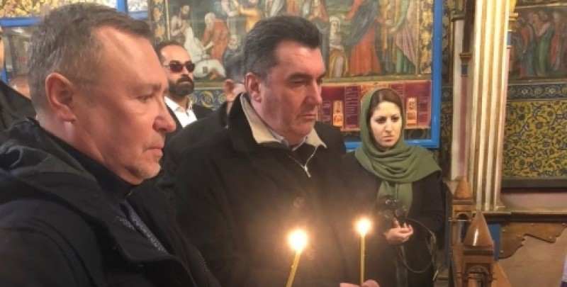 В армянском храме в Иране почтили память украинцев, погибших в авиакатастрофе 8 января