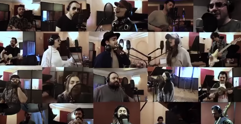 Армянские музыканты записали ролик в поддержку врачей