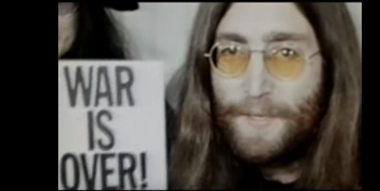 Йоко Оно перевела на армянский язык знаменитый лозунг Джона Леннона (видео,фото)