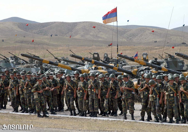 Сегодня Армения отмечает образования Вооруженных сил Республики