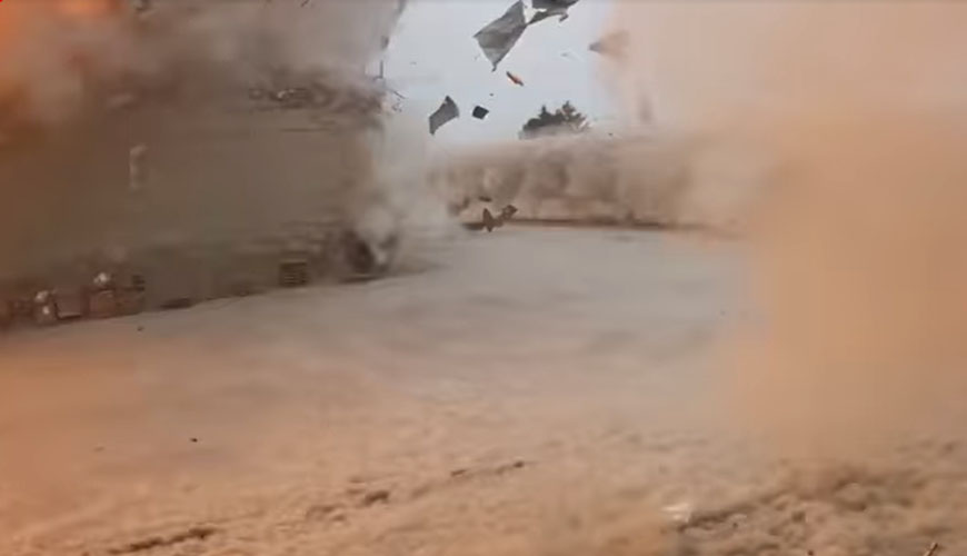 Уничтожение военного склада в Одессе․ видео