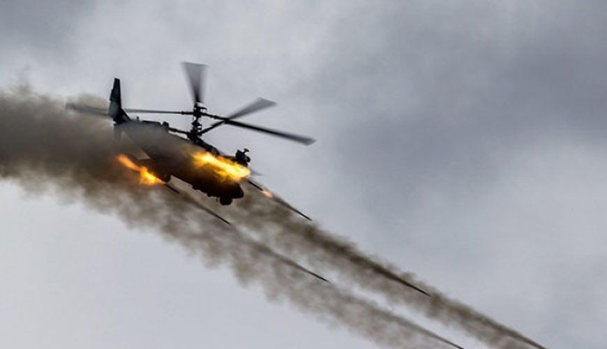 Ка-52 вертолет в действии на Украине (видео)